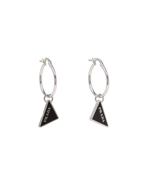 prada earrings|prada symbole earrings.